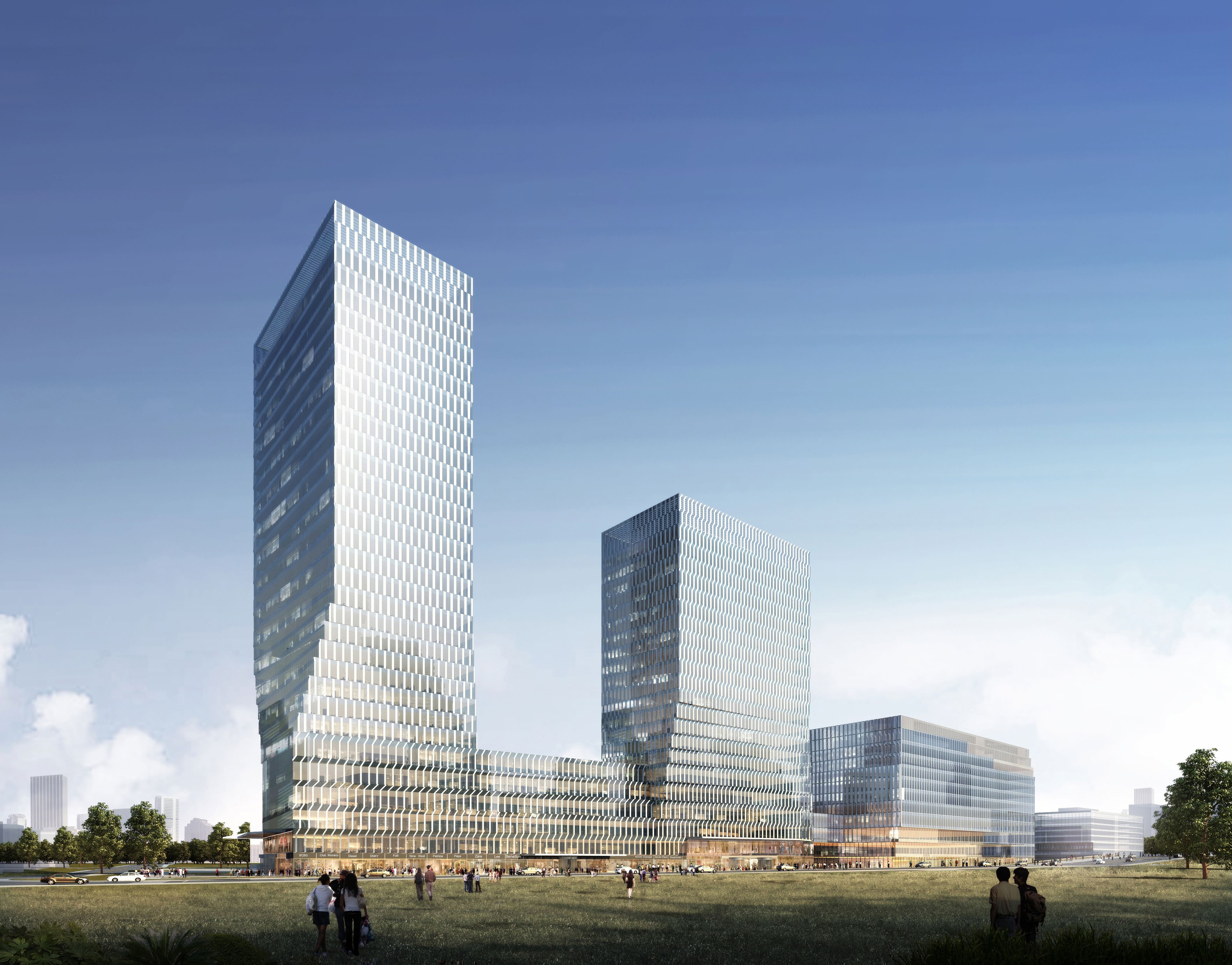 青岛国信金融中心项目效果图