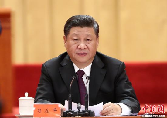 12月18日，庆祝改革开放40周年大会在北京隆重举行。中共中央总书记、国家主席、中央军委主席习近平在大会上发表重要讲话。中新社记者