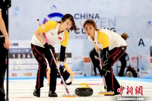 中国女队在比赛中。(资料图)