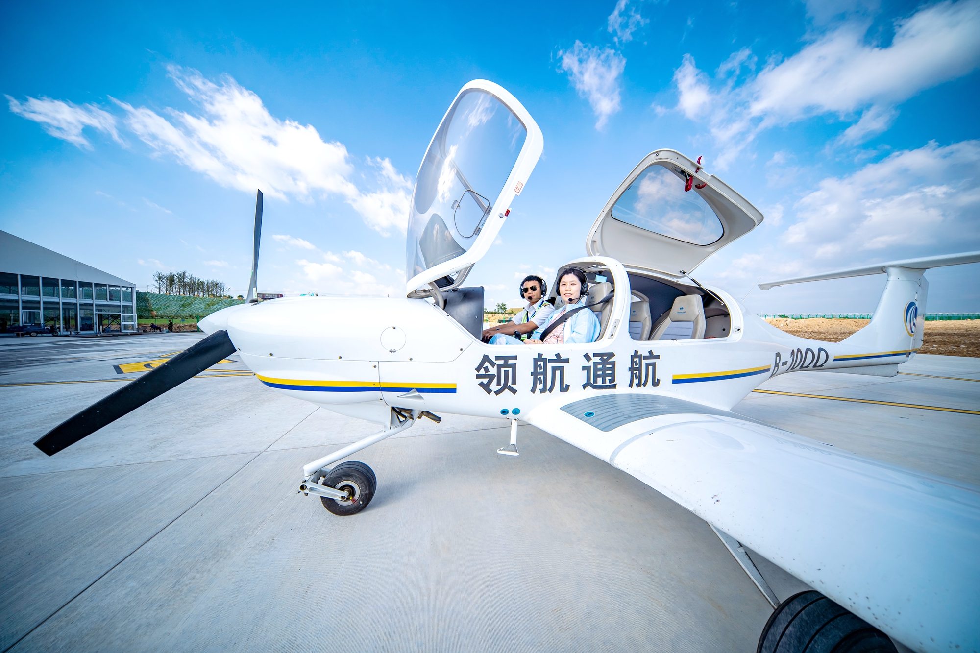 青岛慈航机场将主要服务于固定翼、三角翼驾驶技术培训（宋新华