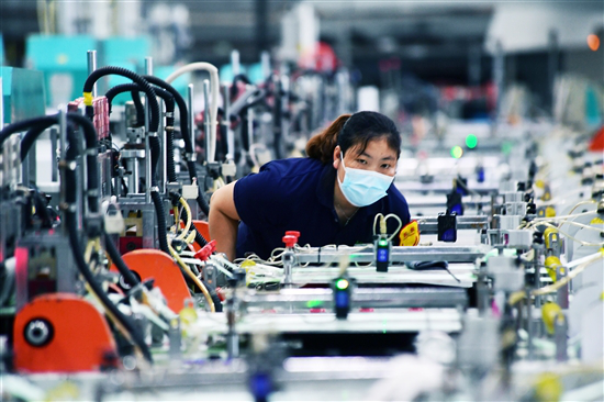 广东一家科技企业在贵州建立的生产工厂