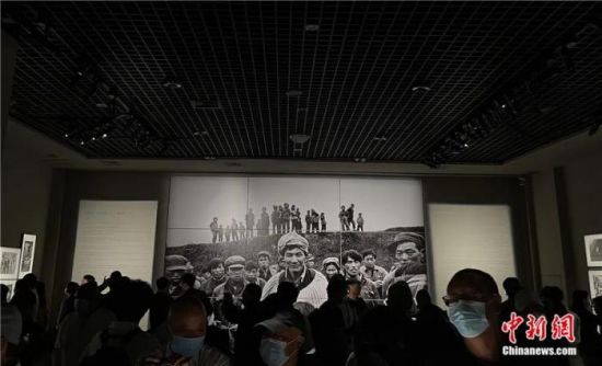 位于云南省昭通市博物馆的“吴家林影像馆”内部。