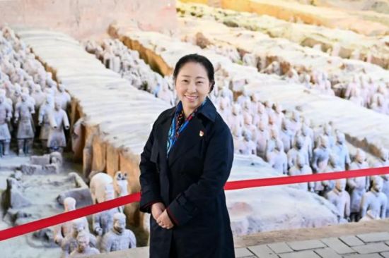 田静，秦始皇帝陵博物院研究员、副院长。田静供图