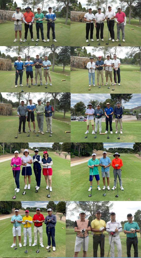 所有参赛选手合影