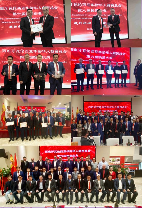 颁发荣誉奖牌和荣誉证书