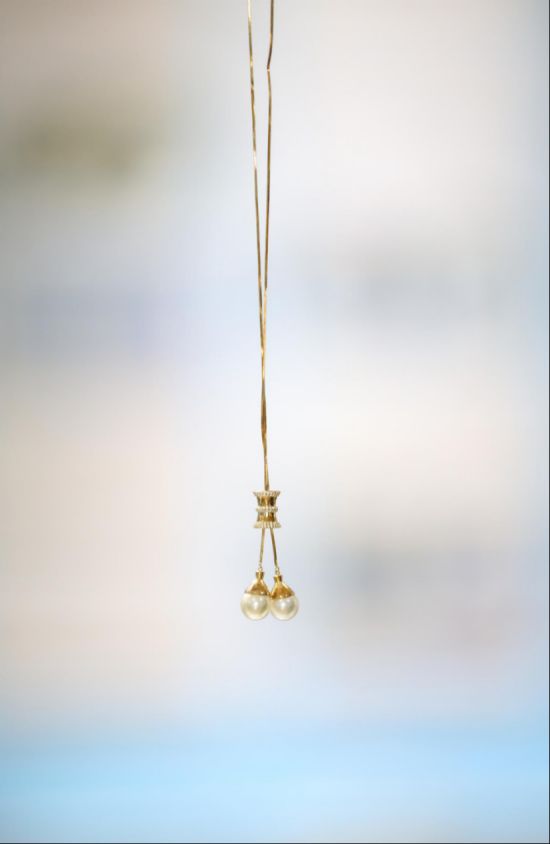 珍珠饰品。郭龙碧 摄