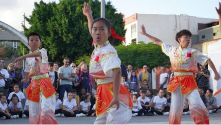 麒麟武术散打俱乐部 同学们的精彩表演