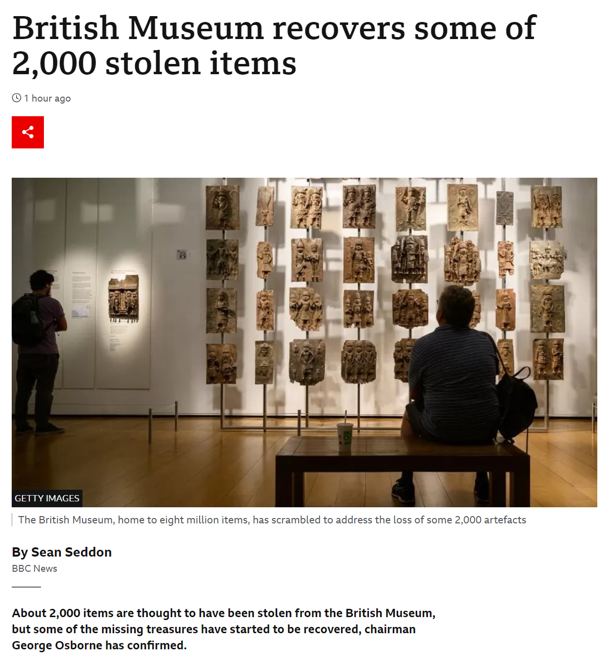 英国广播公司报道截图