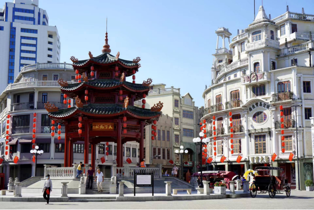 汕头小公园街景。杨立轩