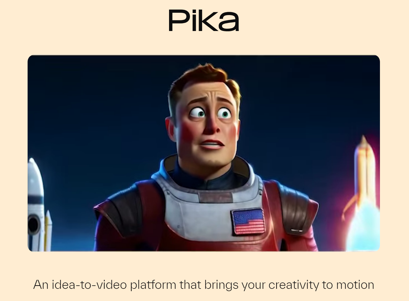 Pika1.0宣传视频截图