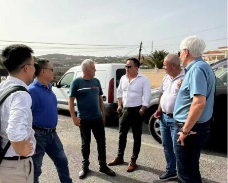 加那利华商会及新能源项目顾问团与SAN MIGUEL市政府市长沟通并实地参观