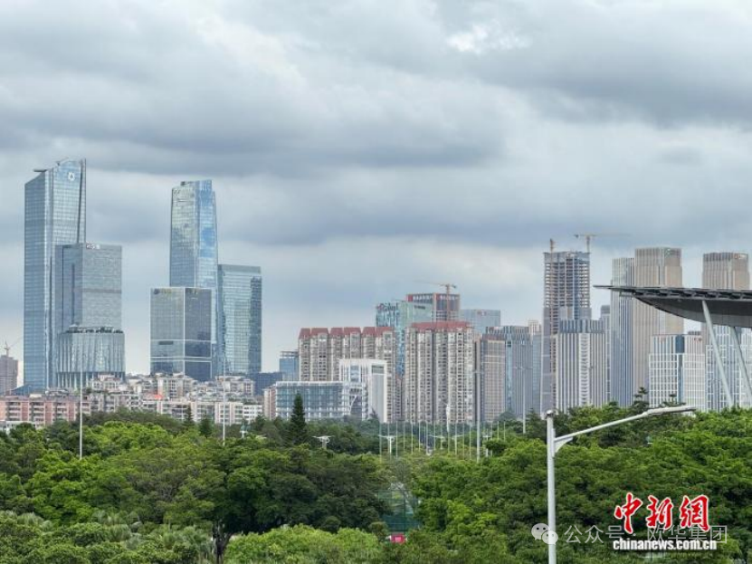 广州市区(资料图)。王坚