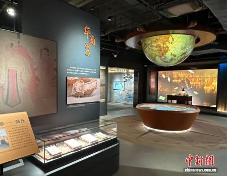 世界华商博览馆近日在广州建成开馆。广州华商学院 供图