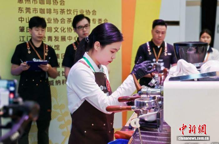 选手正在参赛。广东省人社厅