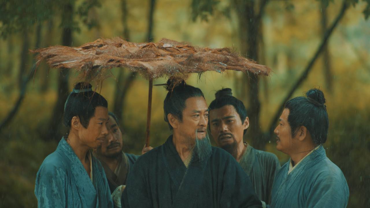 （孔子与弟子）