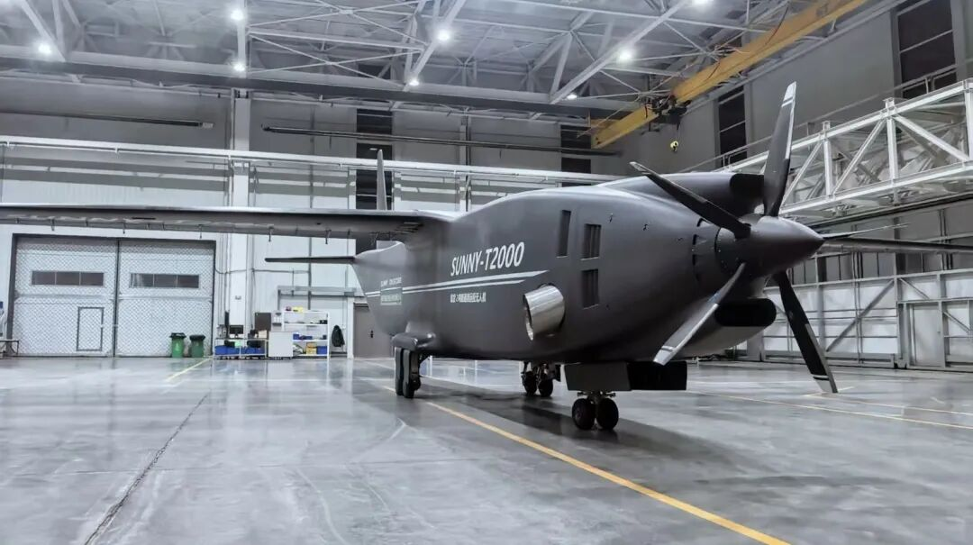 大型准干线通用运投无人机SUNNY-T2000。受访者供图