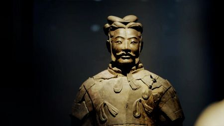 (秦始皇陵及兵马俑坑-高级军吏俑)