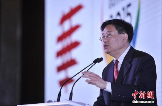 资料图:中国新闻社社长章新新。