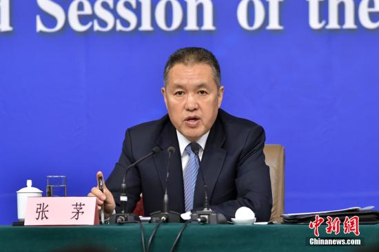 资料图:国家工商行政管理总局局长张茅。中新社记者