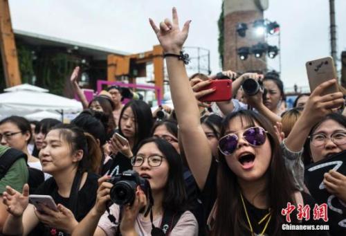 “2017粉丝嘉年华”在北京举办。中新社记者