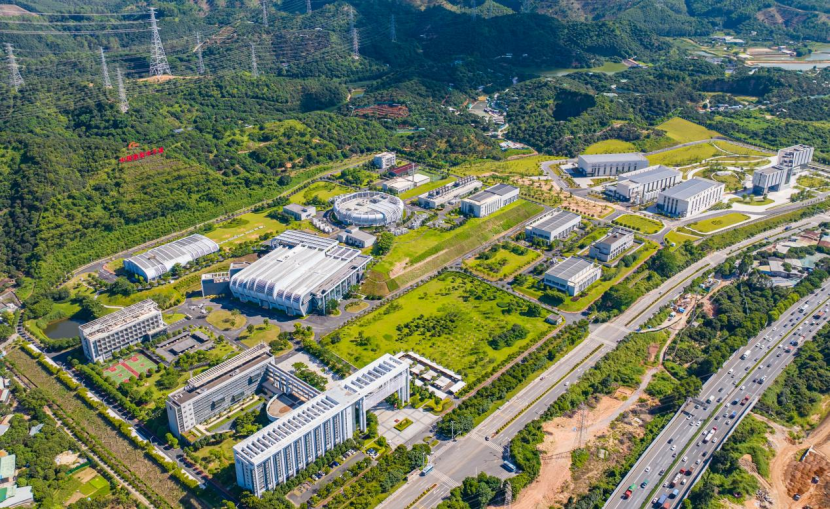 中国散裂中子源园区鸟瞰图。黄政正