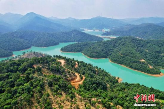 清远市银盏山地公园。广东省林业局